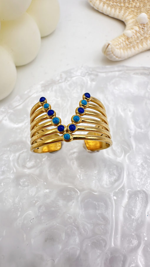 ADJUSTABLE RING Blue V