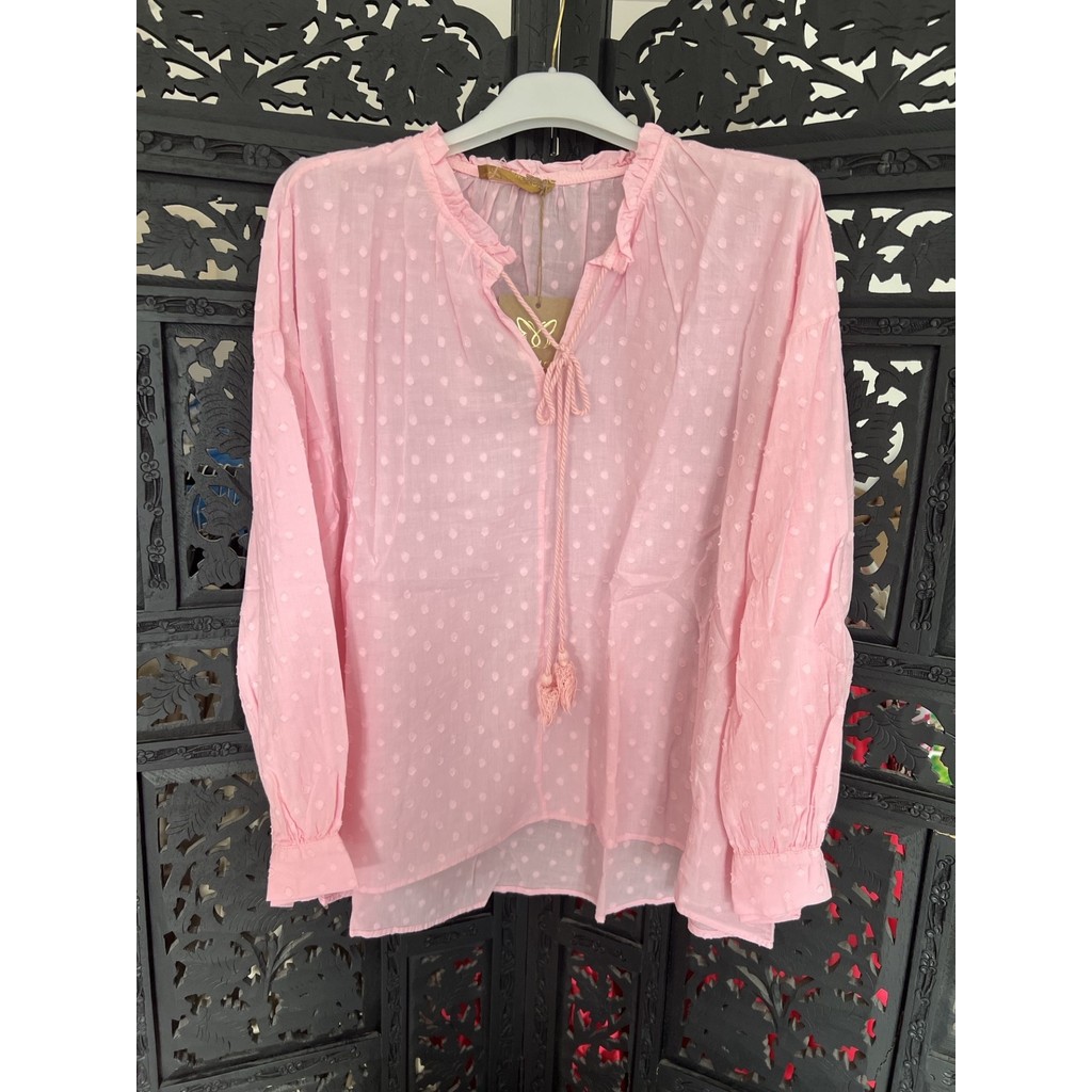 Lulu pink blouse