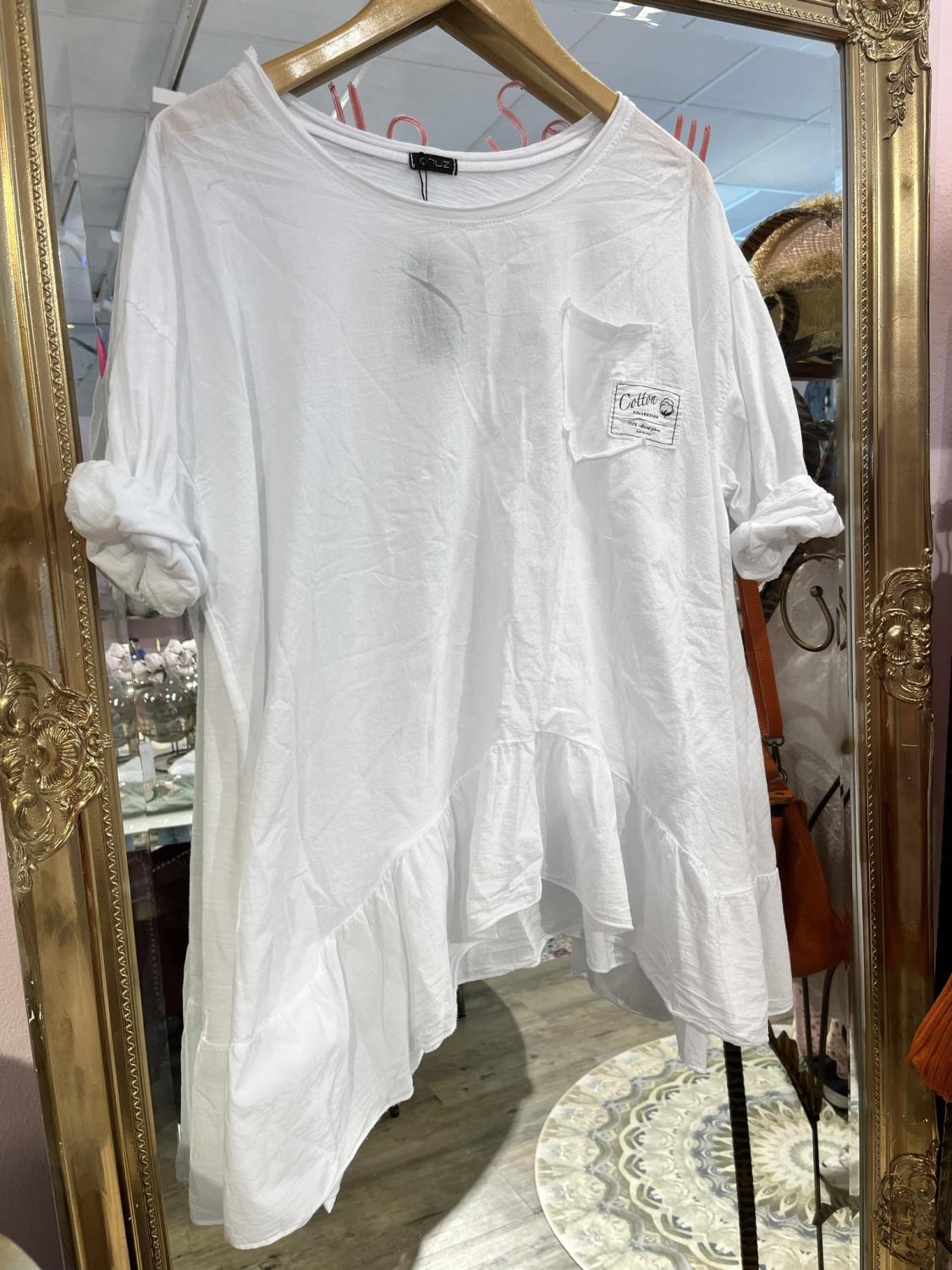 Odessy Cotten Blouse White