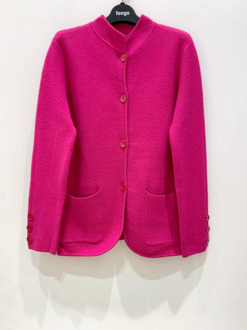 Office Collar Jacket Pink