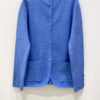 Office Collar Jacket Royal Blue