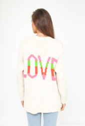 LOVE cardigan White