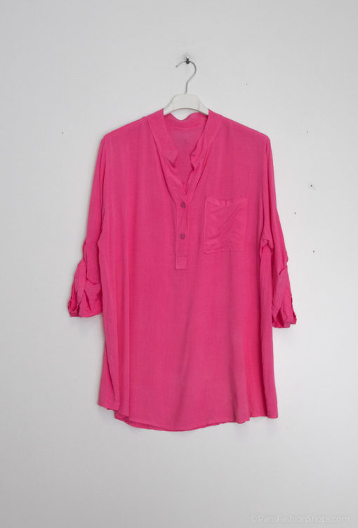 Plain shirt Fuchsia