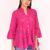 embroidery blouse Fuchsia