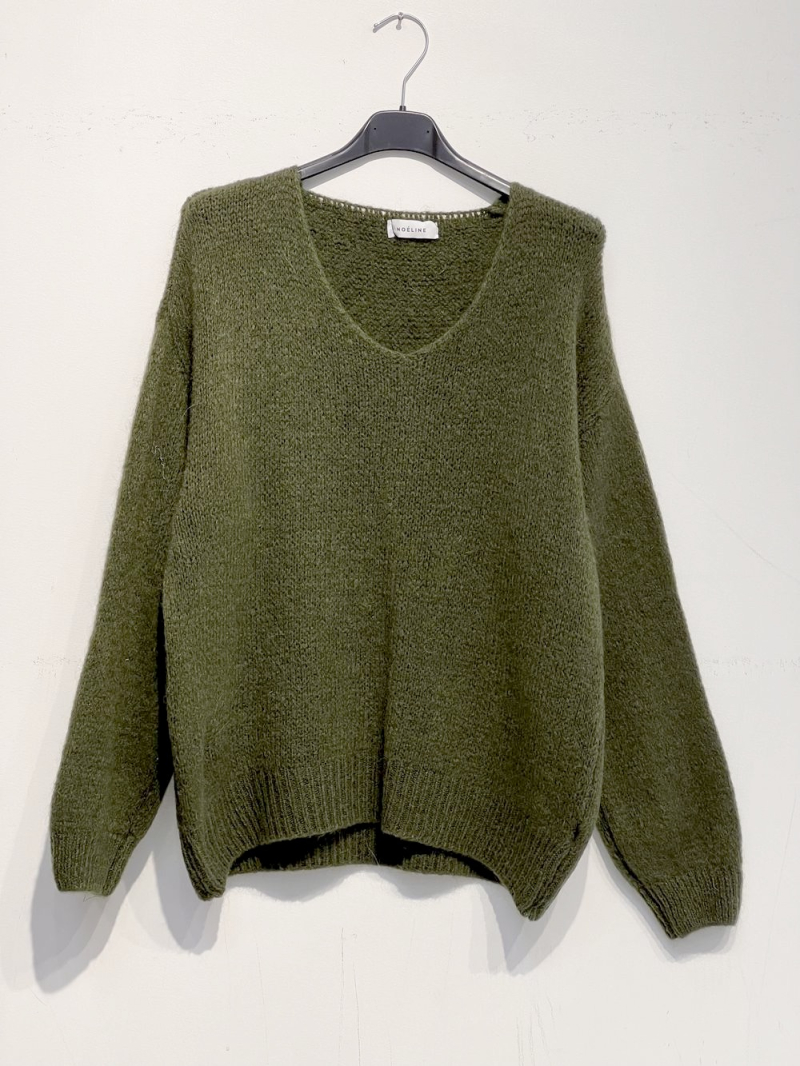 Mohair Sweater Olive