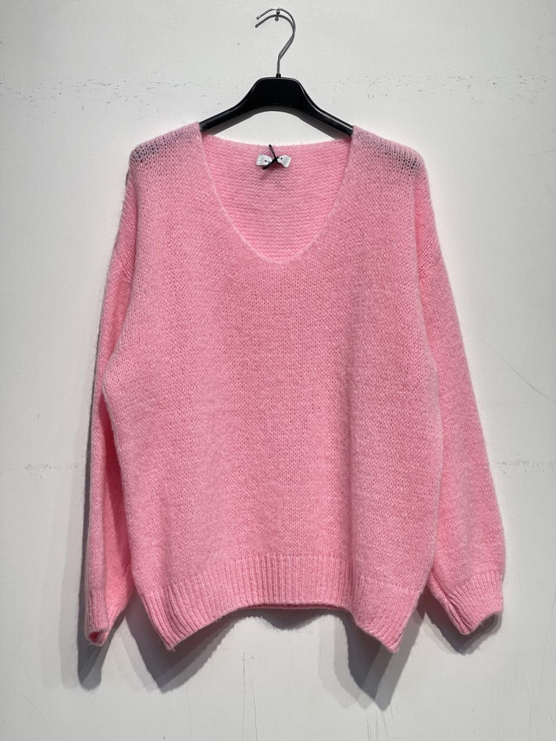 Mohair Sweater Pink