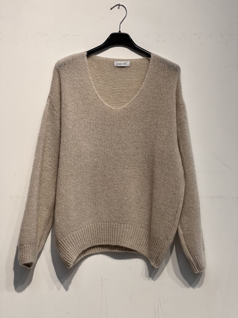 Mohair Sweater Beige