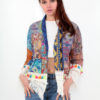 Boho colour jacket Turquise