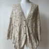 Crochet vest Beige