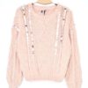 Rhinstone sweater Pink