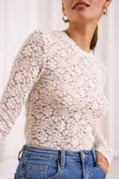 Flower Lace Shirt