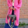 Lovisa Long Cardigan Pink