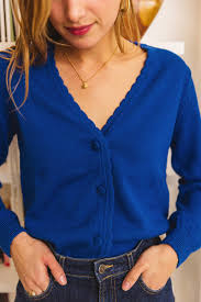 Cardigan Royal Blue