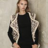 Leopard Moumoute Vest