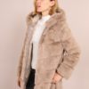 Fluffy Coat Beige