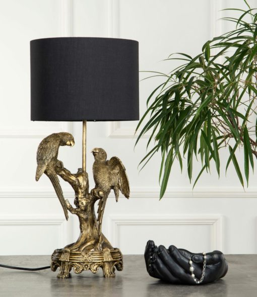 Bird Lamp Gold