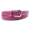 Leather belt Fuchsia