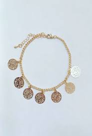 Tree of Life Pendant Bracelet Gold