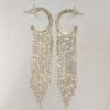 Diamond Splash Earrings Gold