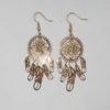 Dreamcatcher Earrings Gold