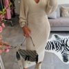 Luna Dress Beige