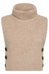 Fine knit Slipover beige