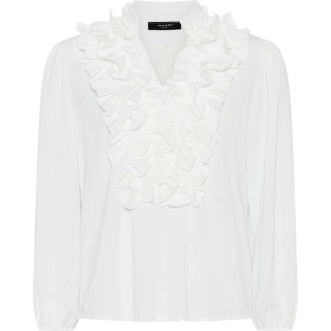 Magic Frill blouse hvit