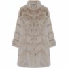 Lux fur jacket Beige