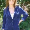 Cord blazer Navy