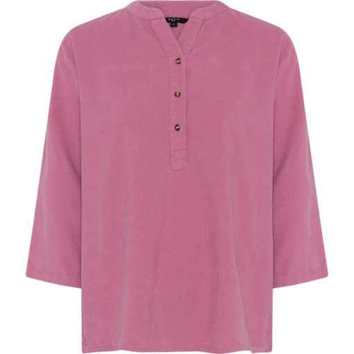 Maggie cord shirt Dusty Rose