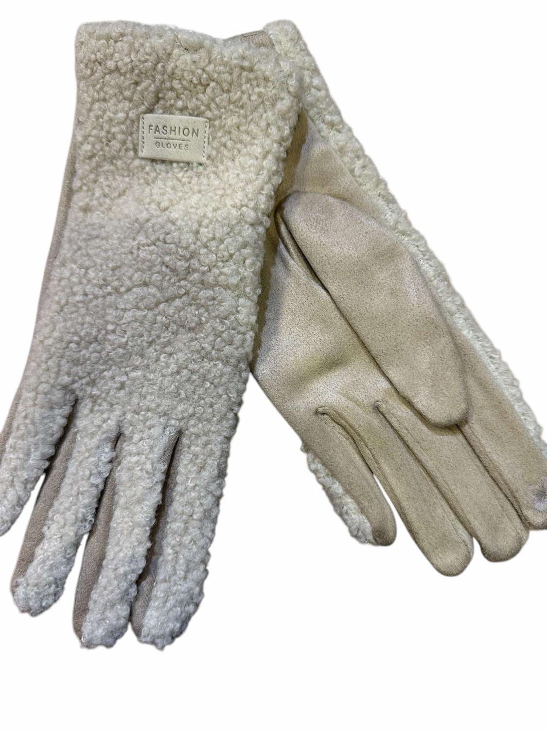 Teddy gloves cream