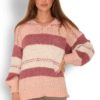 Pink Line Knit sweater