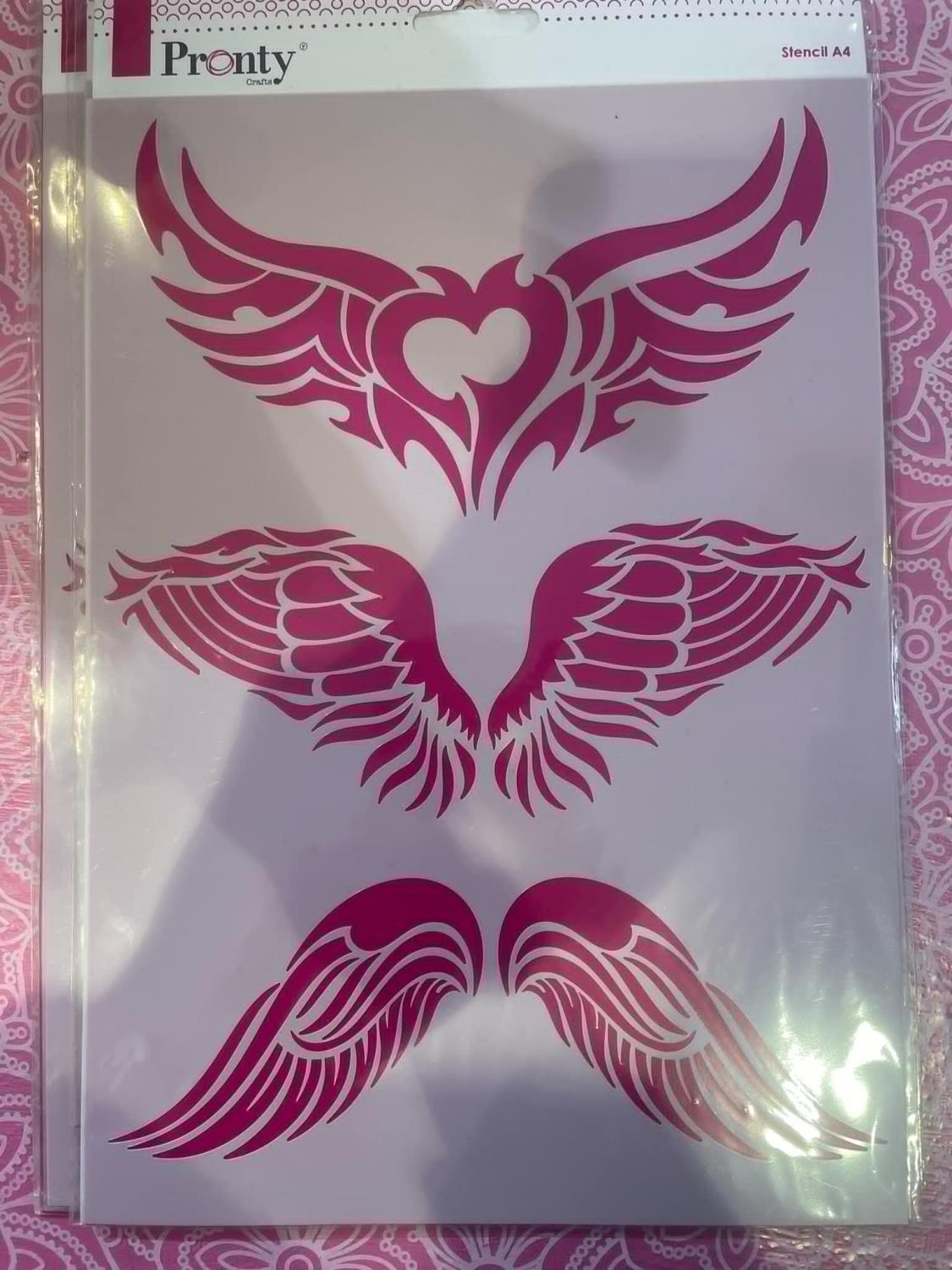 Wing stencil