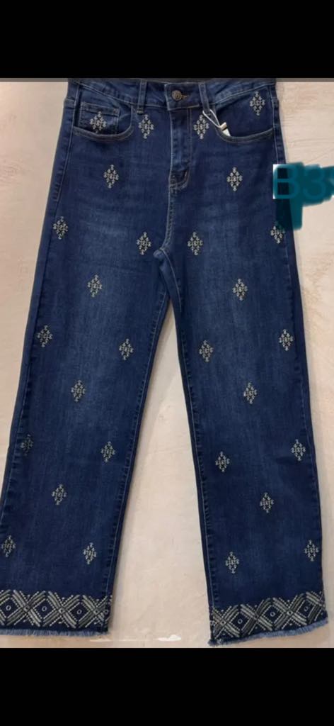 Embrodery Jeans