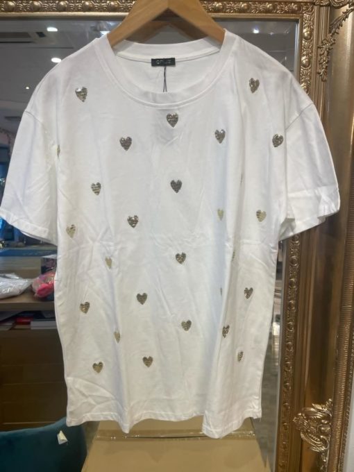 Gold Heart T-shirt