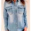 Hedda denim shirt