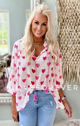 Heart BLouse Sussssie