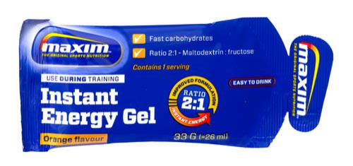 Maxim  Instant Energy gel 33 g Orange