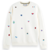 Sweatshirt med print