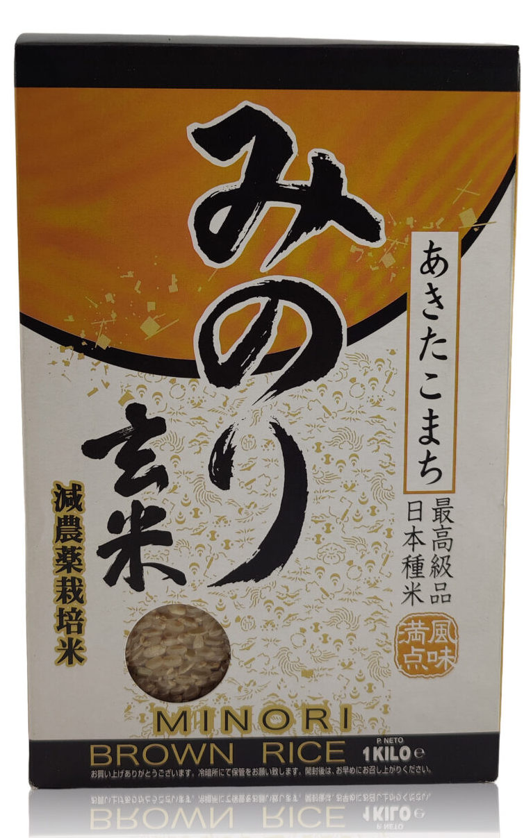 Genmai, Minori, 玄米1kg, Akitakomachi,