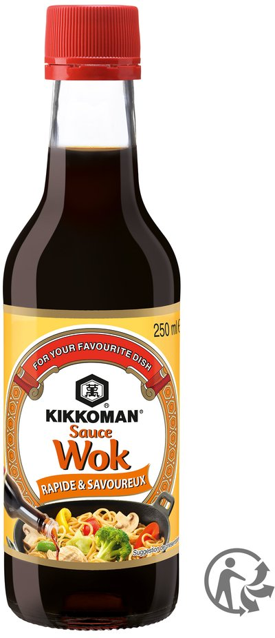 Kikkoman. wok(sukiyaki) saus, 250ml.