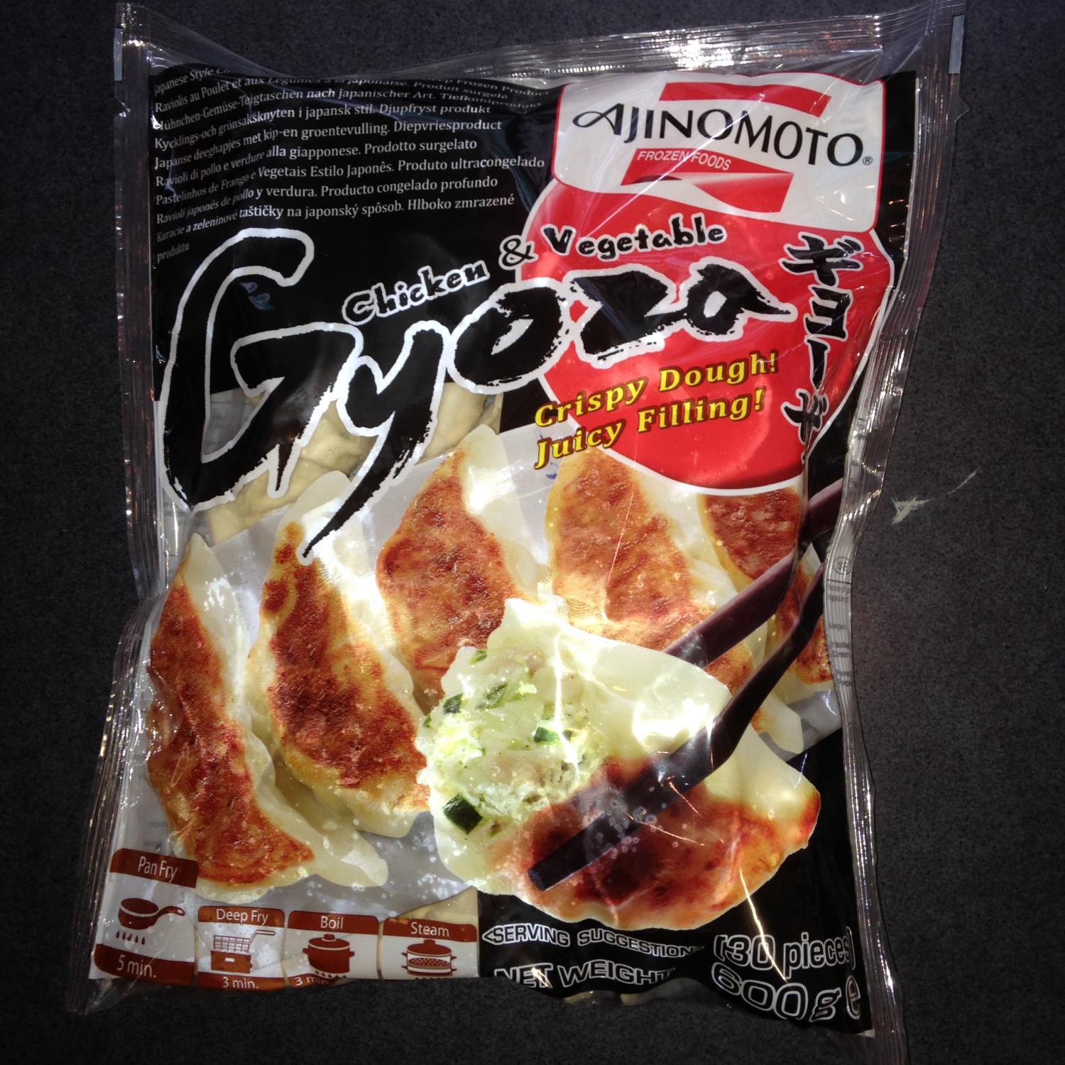 Gyoza,Vegitable ,600g, Ajinomoto  10/k