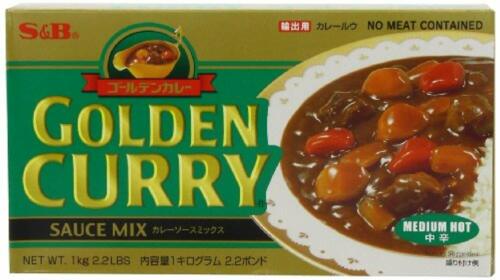 S&B Golden curry, medium, 1kg,