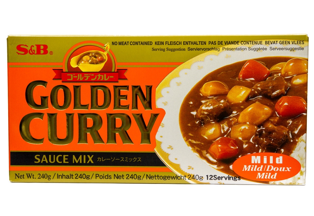 S&B Golden curry, mild, 220g