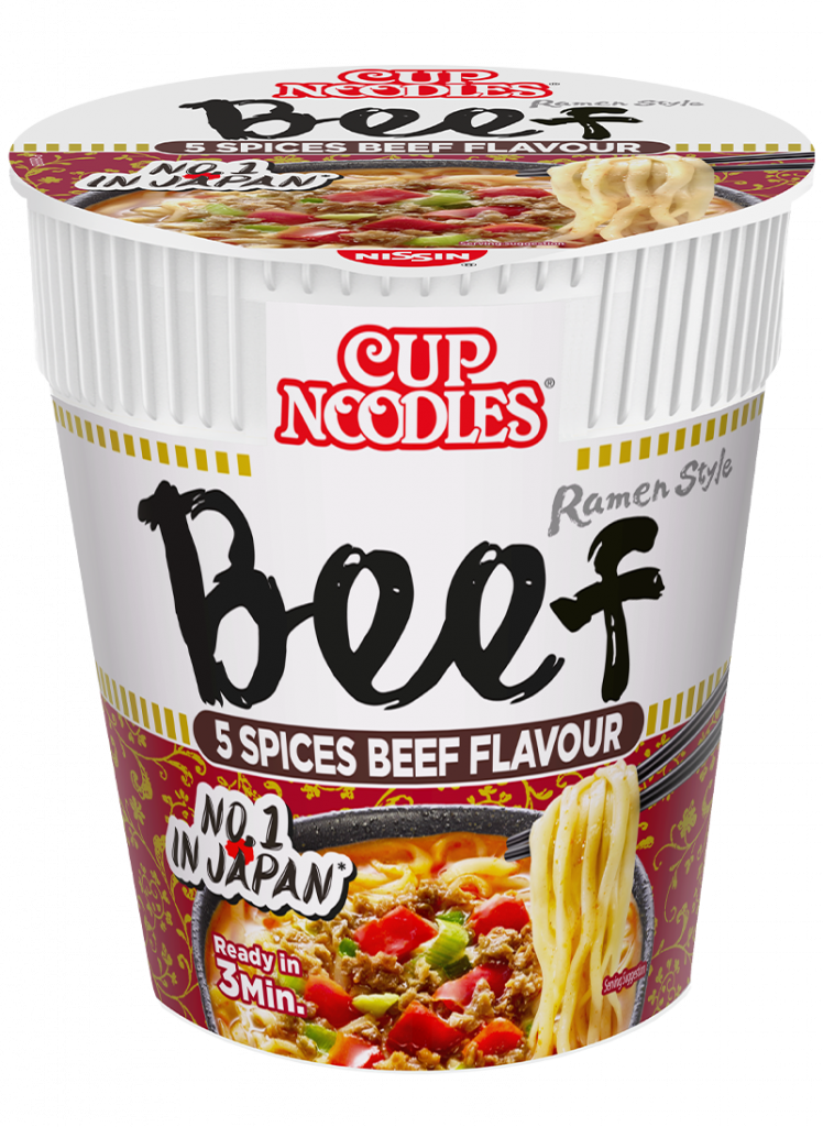 Nissin, Cup Noodle Beef 64g