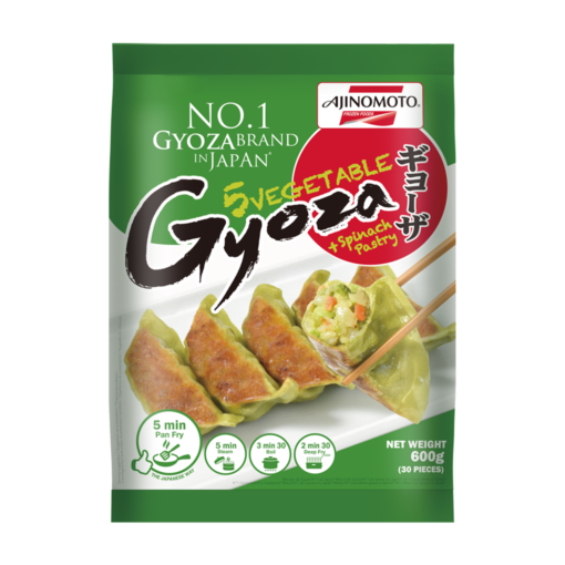 Gyoza,Vegitable/green skin(spinach) 600g