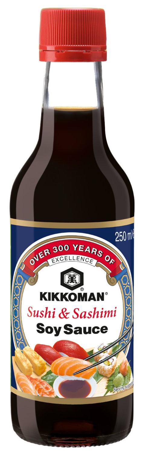 Kikkoman, sushi & sashimi soyasaus,250ml