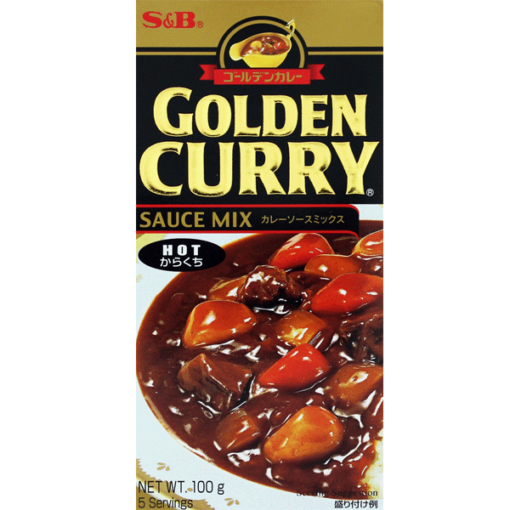 S&B Golden curry, Hot, 92g