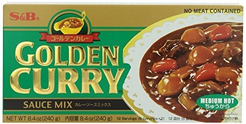 S&B Golden curry, medium 220g