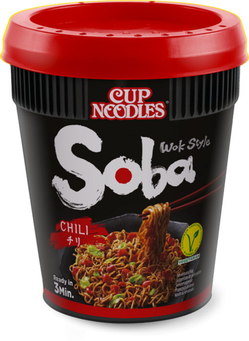 Nissin, Cup soba chili 90g